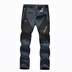 Men's Black and Gray Outdoor Pants